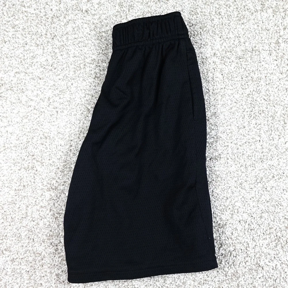 C9 by Champion Boys Black Mesh Athletic Shorts Size M 8-10 Elastic Waist Sport